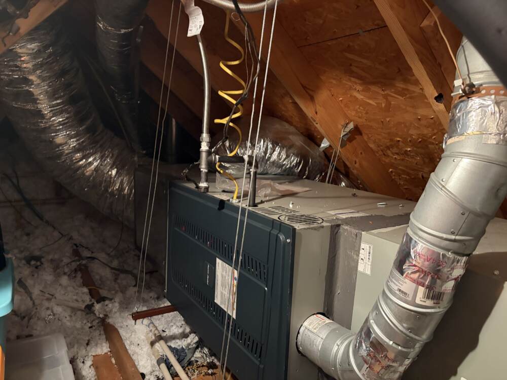 Furance we inspected for a heater maintenace visit