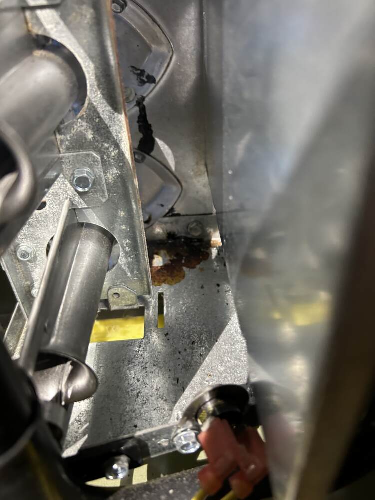 Gas valve that was in the off position, once turned all heater was working