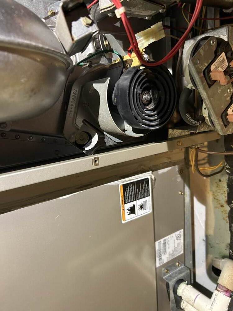 Inducer Draft Assembly that was causing the furnace to make noise