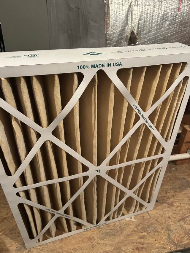 Dirty Air Filter causing restricted air flow