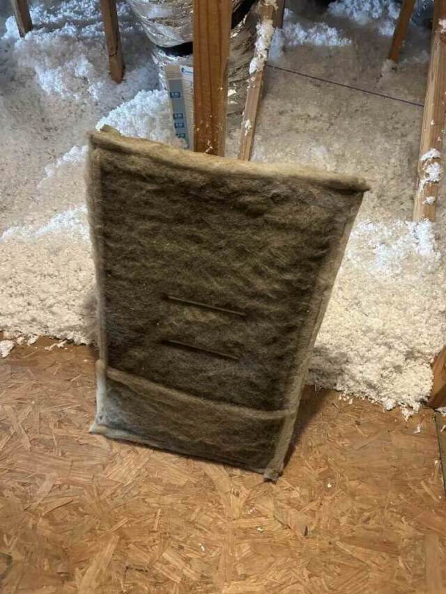Dirty filter we replaced during maintenance check